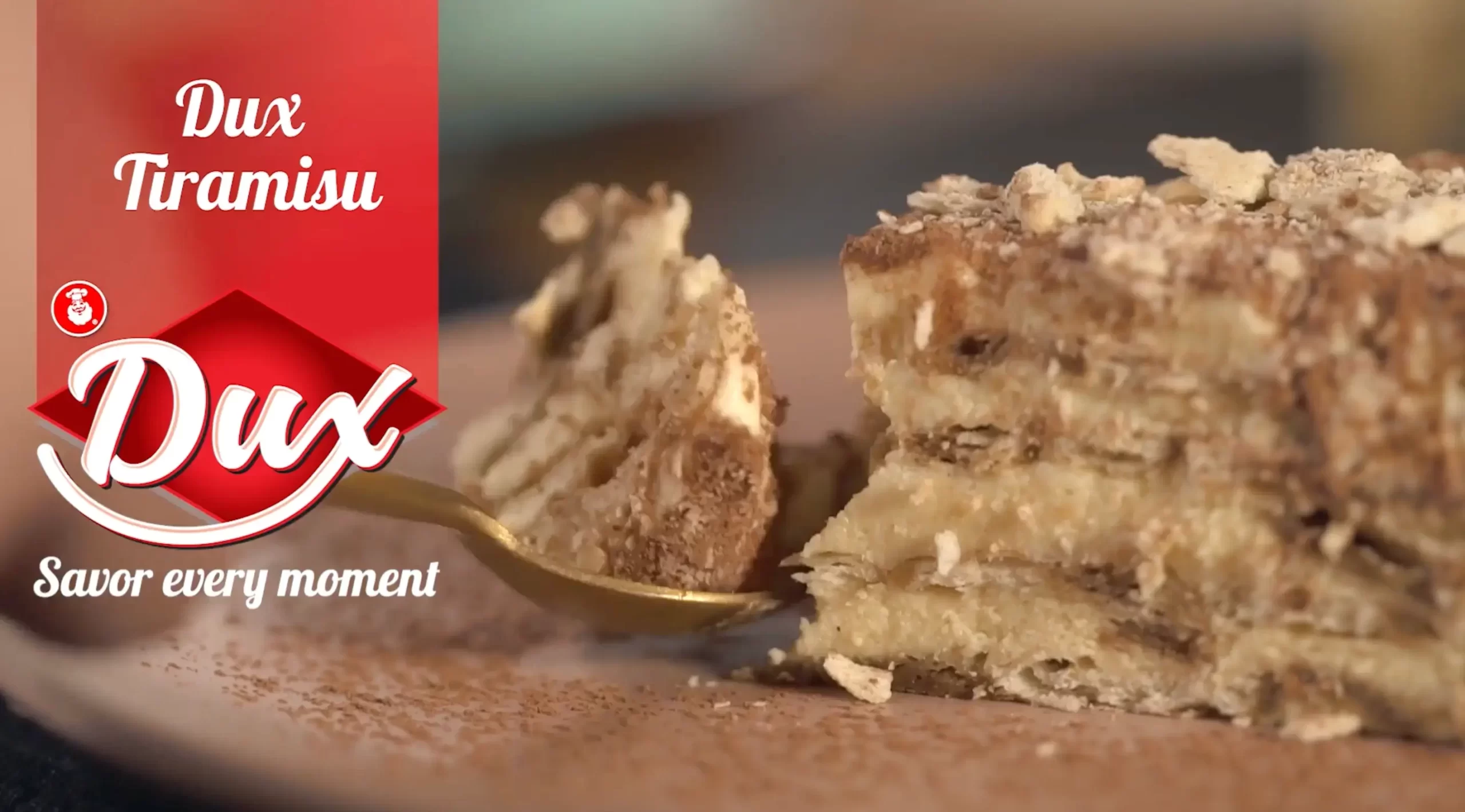 Recipe Tiramisu Dux showing the recipe in action